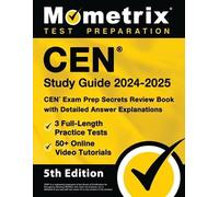 Matthew Bowling Cen Study Guide 2024-2025 - 3 Full-Length Practice T (Tascabile)