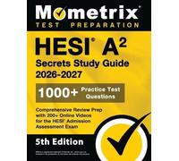 Matthew Bowling HESI A2 Secrets Study Guide (Tascabile)