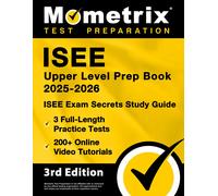 Matthew Bowling ISEE Upper Level Prep Book 2025-2026 - 3 Full-Length (Tascabile)