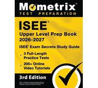 Matthew Bowling ISEE Upper Level Prep Book 2026-2027 - 3 Full-Length (Tascabile)