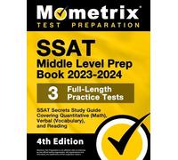 Matthew Bowling SSAT Middle Level Prep Book 2023-2024 - 3 Full-Lengt (Tascabile)