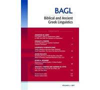 Matthew Brook O'Donne Biblical and Ancient Greek Linguistics, Volume (Tascabile)