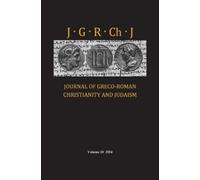 Matthew Brook O'Donnell Stan Journal of Greco-Roman Christia (Copertina rigida)