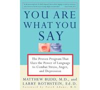 Matthew Budd, M.D. Larry Rothstein Patch Adams You Are What You Say (Tascabile)