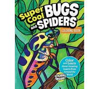 Matthew Clark Super Cool Bugs and Spiders Coloring Book (Tascabile)
