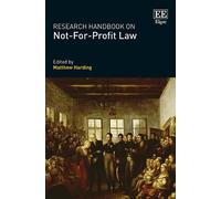 Matthew Harding Research Handbook on Not-For-Profit Law (Copertina rigida)