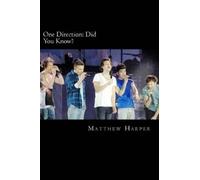 Matthew Harper One Direction (Tascabile) Matthew Harper