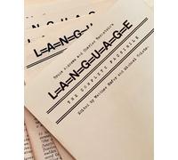 Matthew Hofer Bruce Andrews and Charles Bernstein's L=a=N=G=U (Copertina rigida)