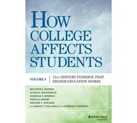 Matthew J. Mayhew Tricia A. D. Seifert Alyssa N. Roc How College Aff (Tascabile)