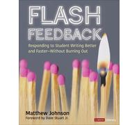 Matthew Johnson Flash Feedback [Grades 6-12] (Tascabile) Corwin Literacy