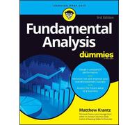Matthew Krantz Fundamental Analysis For Dummies (Tascabile)