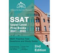 Matthew Lanni SSAT Upper Level Prep Books 2021 - 2022 (Tascabile)