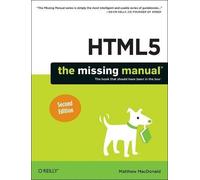 Matthew MacDonald HTML5 (Tascabile) Missing Manual