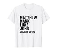 Matthew Mark Luke John Original Squad Discepoli Maglietta