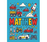 Matthew Personalized Notebook: Contains select sheets w/inspirational quotes and is perfect for journaling, note taking, or just having fun and ... sized (8.5x11) perfect for notes or big jobs.