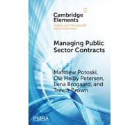 Matthew Potoski Ole Helby Petersen Lena Brogaard Managing Public Sec (Tascabile)