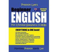 Matthew Preston Preston Lee's Beginner English For Chinese Speakers (Tascabile)