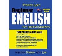 Matthew Preston Preston Lee's Beginner English For Spanish Speakers (Tascabile)