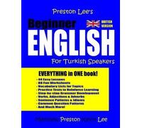 Matthew Preston Preston Lee's Beginner English For Turkish Speakers (Tascabile)