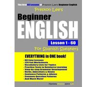 Matthew Preston Preston Lee's Beginner English Lesson 1 - 60 For Spa (Tascabile)