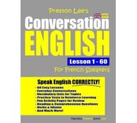 Matthew Preston Preston Lee's Conversation English For French Speake (Tascabile)