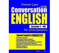 Matthew Preston Preston Lee's Conversation English For Urdu Speakers (Tascabile)