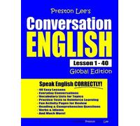 Matthew Preston Preston Lee's Conversation English - Global Edition (Tascabile)