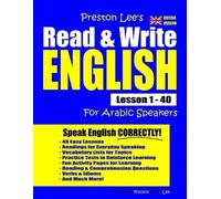 Matthew Preston Preston Lee's Read & Write English Lesson 1 - 40 For (Tascabile)
