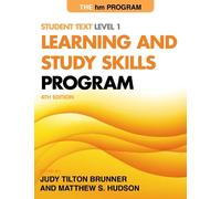 Matthew S. Hudson Judy Tilton Br The hm Learning and Study Skills Pr (Tascabile)