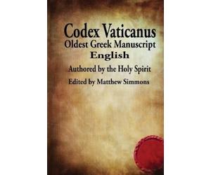 Matthew Simmons The Codex Vaticanus (Tascabile)