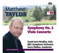 Matthew Taylor Matthew Taylor: Symphony No. 2/Viola Concerto (CD) Album