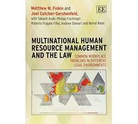 Matthew W. Finki Multinational Human Resource Management and the La (Tascabile)