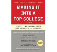 Matthew W Greene Howard Greene Making It Into a Top College (Tascabile)