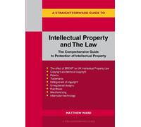 Matthew Ward Intellectual Property and the Law (Tascabile)