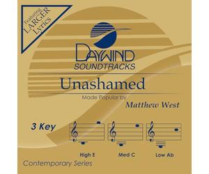 Matthew West - Unashamed [Accompaniment/Performance Track]