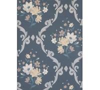 Matthew Williamson Carta da parati Almudaina - Charcoal/ Creme/ Cinnamon