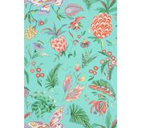 Matthew Williamson Carta da parati Habanera - Jade/ Coral/ Lavender