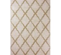 Matthew Williamson Carta da parati Jali Trellis - Gold/ Gilver