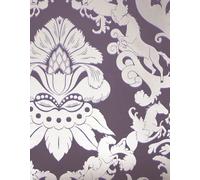 Matthew Williamson Carta da parati Pegasus - dark violet/ metallic gilver