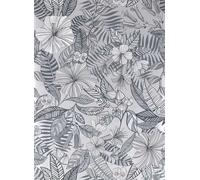 Matthew Williamson Carta da parati Valldemossa - Black/ White/ Silver