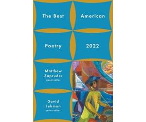 Matthew Zapruder David Lehman The Best American Poetry 2022 (Tascabile)