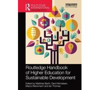 Matthias Barth Routledge Handbook of Higher Education for Sustainabl (Tascabile)