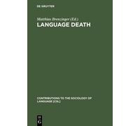 Matthias Brenzinger Language Death (Copertina rigida)
