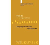 Matthias Brenzinger Language Diversity Endangered (Copertina rigida)