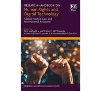 Matthias C. Ket Research Handbook on Human Rights and Digital (Copertina rigida)