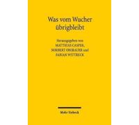 Matthias Casper Was vom Wucher übrig bleibt (Tascabile)