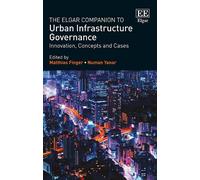 Matthias Finger The Elgar Companion to Urban Infrastructure G (Copertina rigida)