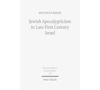 Matthias Henze Jewish Apocalypticism in Late First Century Is (Copertina rigida)