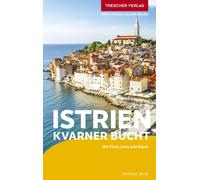 Matthias Jacob TRESCHER Reiseführer Istrien und Kvarner Bucht: Mit P (Tascabile)