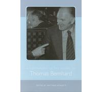 Matthias Konzett A Companion to the Works of Thomas Bernhard (Tascabile)